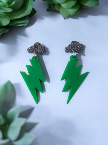 boucles d'oreilles rock