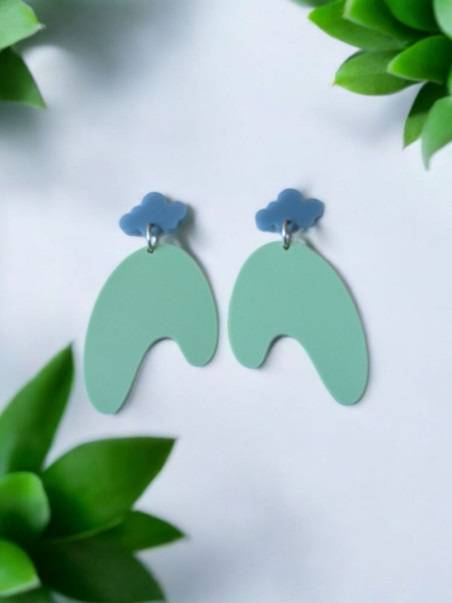 Boucle d'oreille pendante