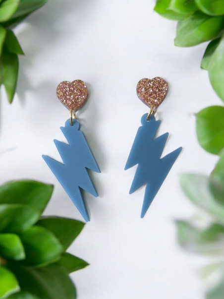 Boucle d'oreille rock