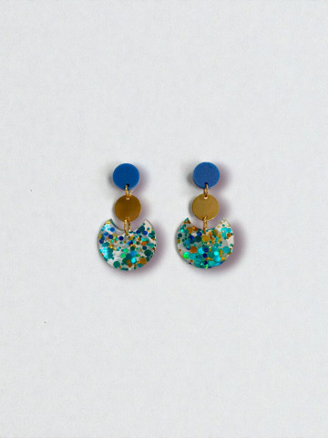 Nancy - Glitter bleu