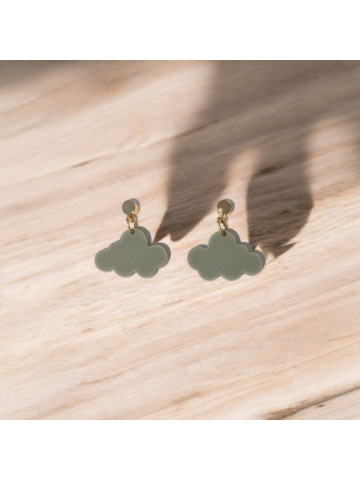 boucle d'oreille en acier inoxydable